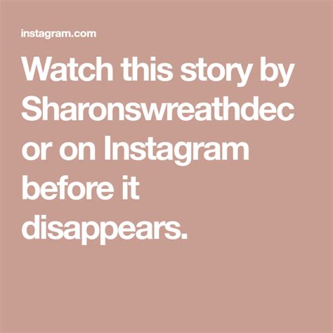 Watch this story by Una Fairy on Instagram before it disappears.